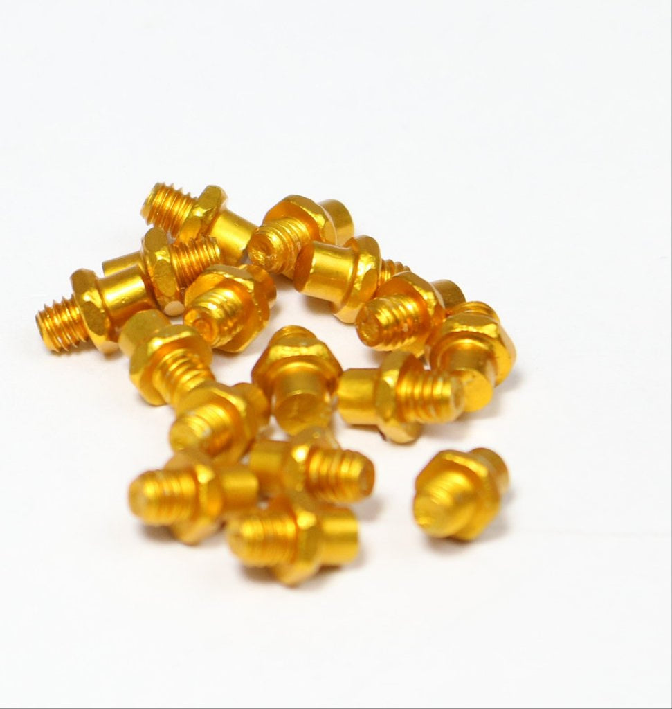 6061 CNC pedal pins – Bassett BMX