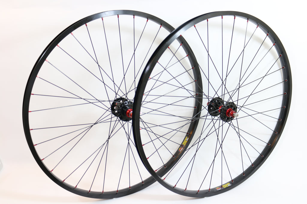 Wheelset - Technique Hub & Sun Rim (29") Colored All rims buil – Bassett BMX