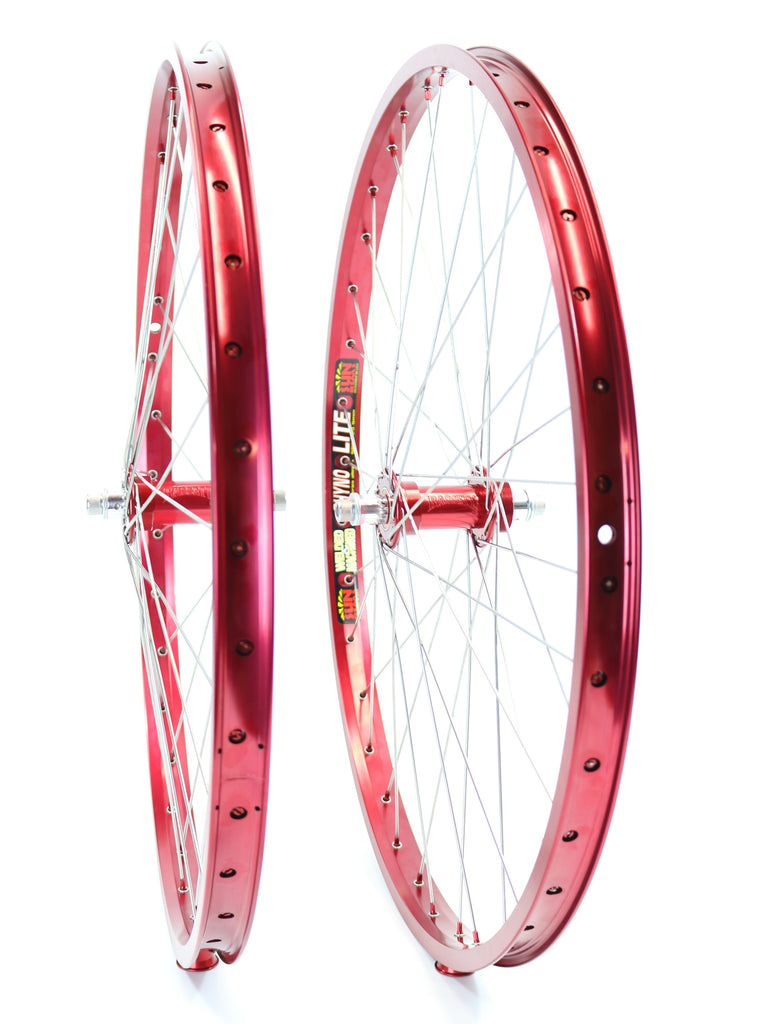 Red bicycle rims sales
